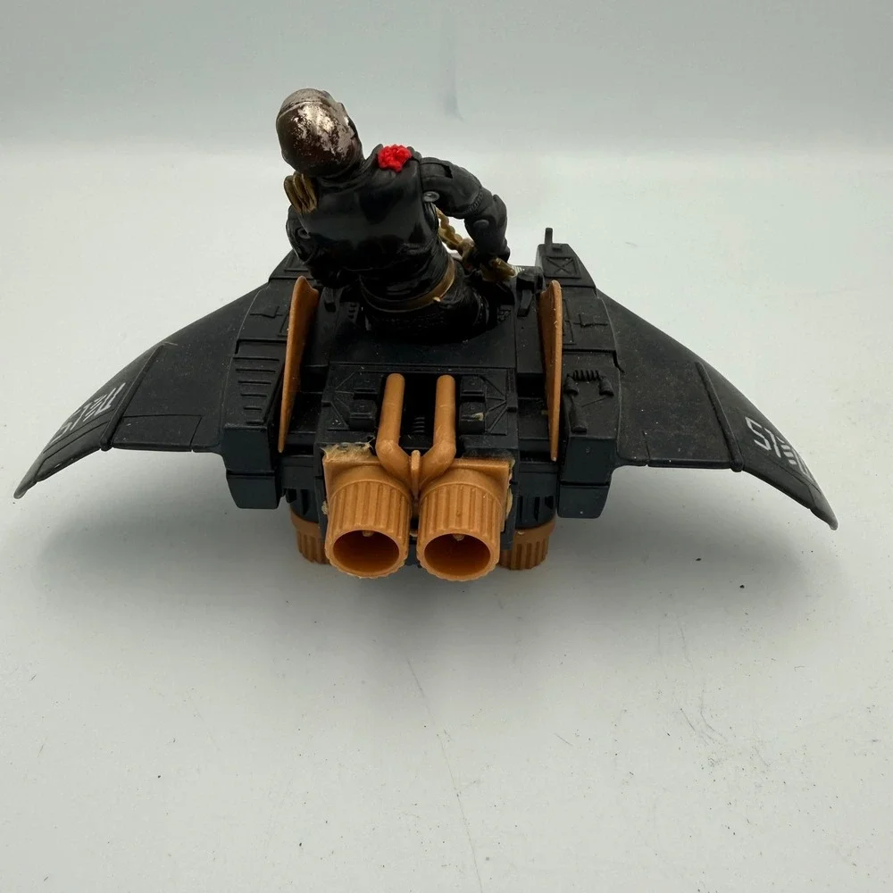 Vintage GI Joe Destro Action Figure & Despoiler Vehicle 1988 Hasbro GIJoe Toy